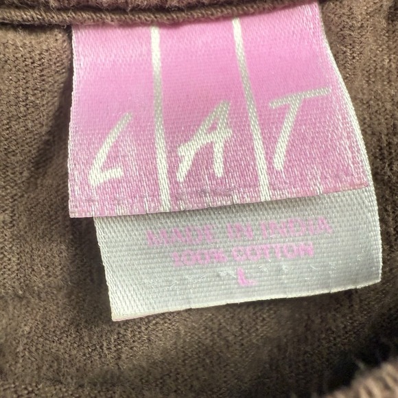 Vintage Iowa Hawkeyes Shirt Womens Large Brown Tee 90s Cropped Style !READ! - Picture 3 of 7